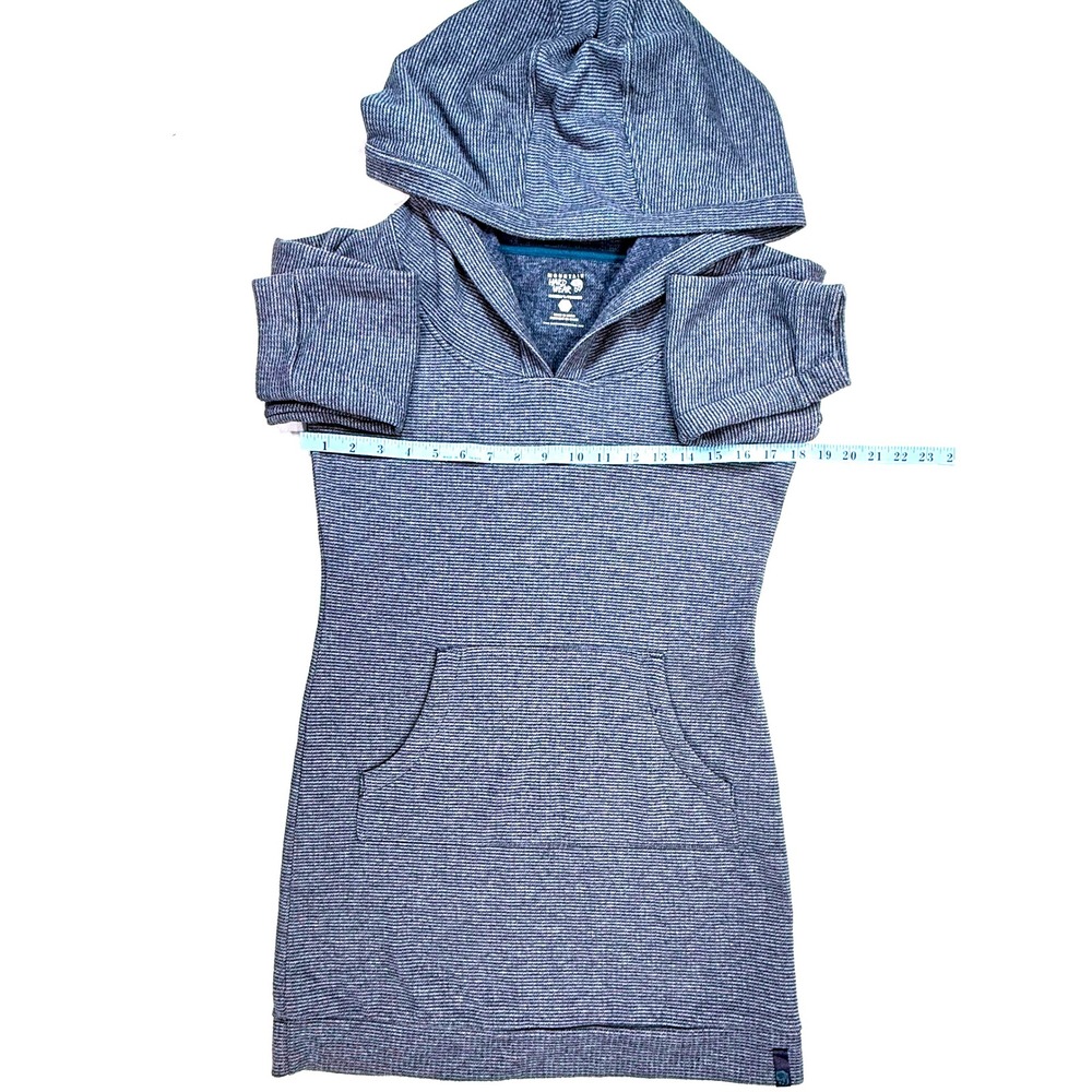 Mountain Hardwear Striped Hoodie Dress Women's Size Small Pullover Pockets‎ - Picture 6 of 7